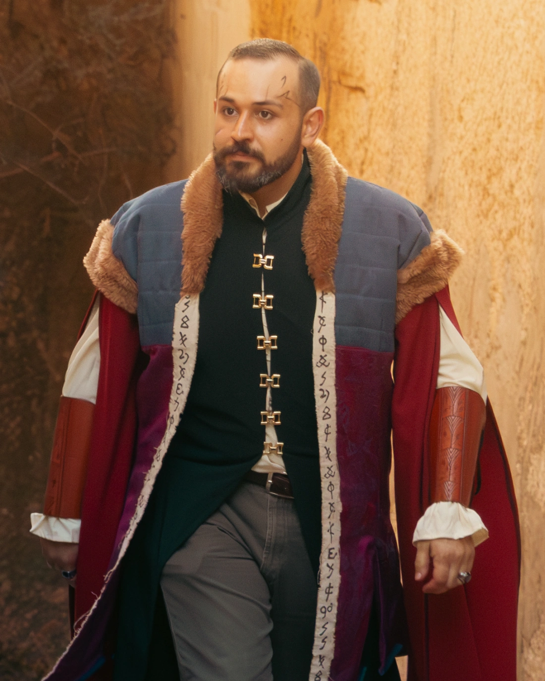 Mage Robe, worn